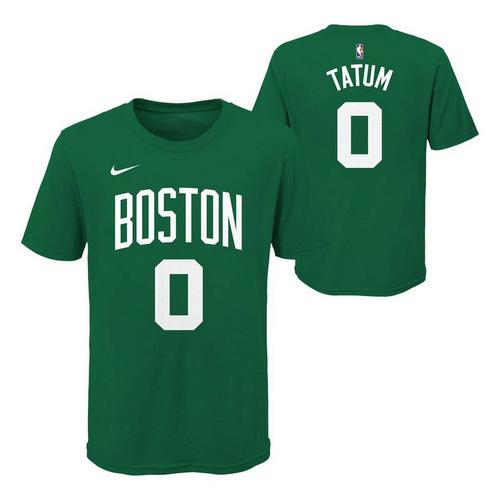 Nike Kids' Boston Celtics Jayson Tatum Name & Number T-Shirt - Primary Image