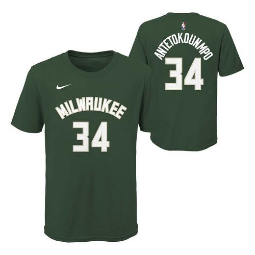 Nike Kids' Milwaukee Bucks Giannis Name & Number T-Shirt - Primary Image