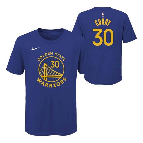 Nike Kids' Golden State Warriors Steph Curry Name & Number T-Shirt - Primary Image