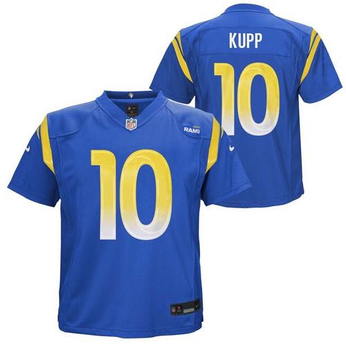 Nike Kids' Los Angeles Rams Cooper Kupp #10 Replica Jersey - Primary Image