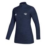 adidas Women's Nevada Wolf Pack Gamemode Logo 1/4 Zip Crew - Thumbnail 1 of 2