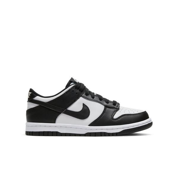 Kids' Nike Dunk Low Shoes Big 5 Regular White/Black/White