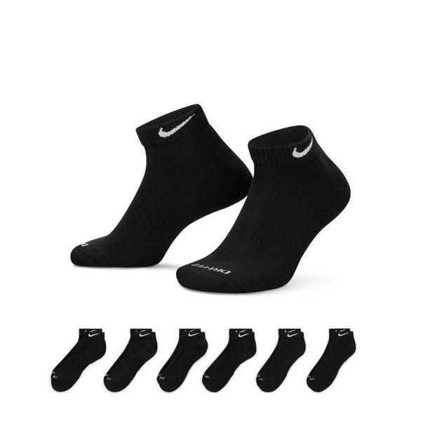 Nike Everyday Plus Cushioned Training Low Socks - 6 Pack