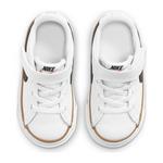 Little Kids' Nike Court Legacy Hook N Loop Sneakers - Thumbnail 2 of 4