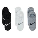 Women's Nike Everyday Plus Lightweight Training Footie 3 Pack No Show Socks - Thumbnail 2 of 4