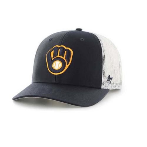 47 Brand Milwaukee Brewers Trucker Adjustable Hat - Primary Image