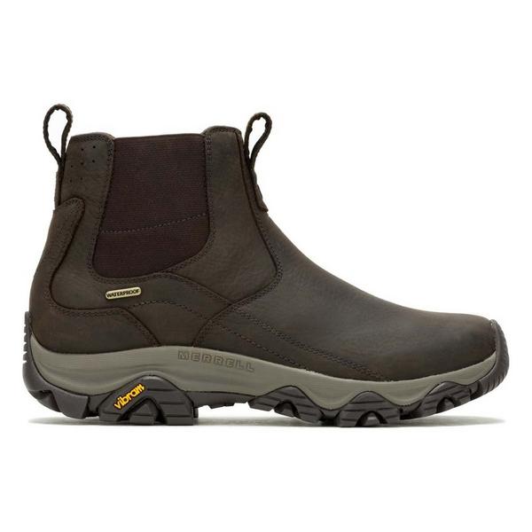 Men's Merrell Moab Adventure 3 Waterproof Chelsea Boots 9.5 Earth