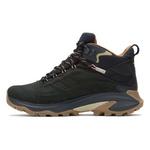 Men's Merrell Moab Speed 2 Leather Mid Waterproof Hiking Boots - Thumbnail 2 of 4