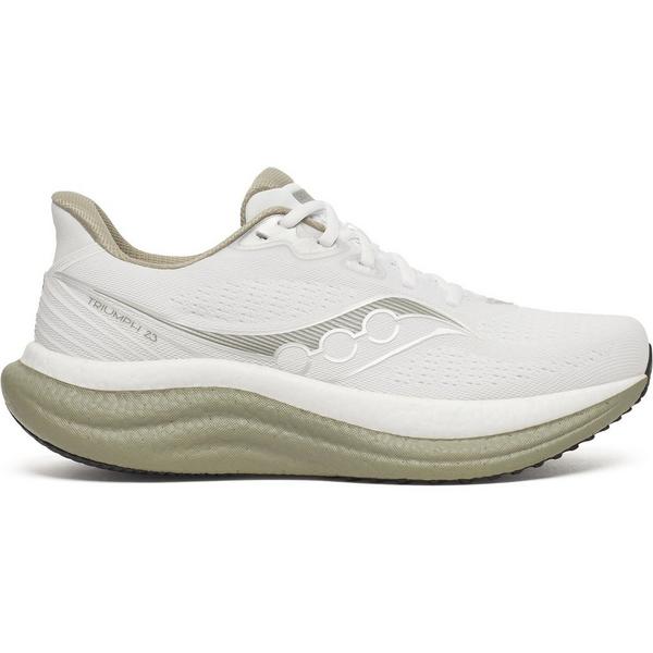 Men's Saucony Triumph 23 Running Shoes 11.5 Regular White/Laurel