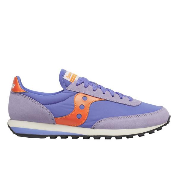 Women's Saucony Trainer 80 Sneakers 9 Regular Purple/Orange