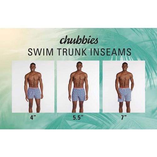 Men's Chubbies Lined Classic 5.5" Swim Trunks - Primary Image