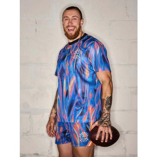 Men's Chubbies x George Kittle The Holographic Wave Mesh Training Shirt - Primary Image