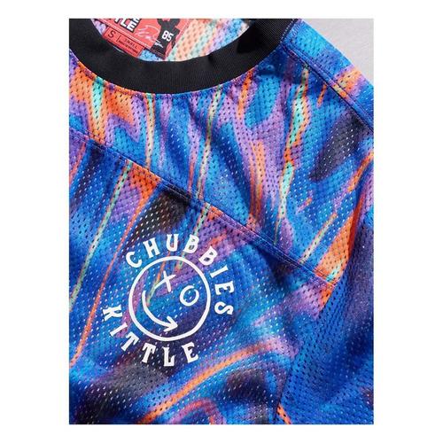 Men's Chubbies x George Kittle The Holographic Wave Mesh Training Shirt - Primary Image