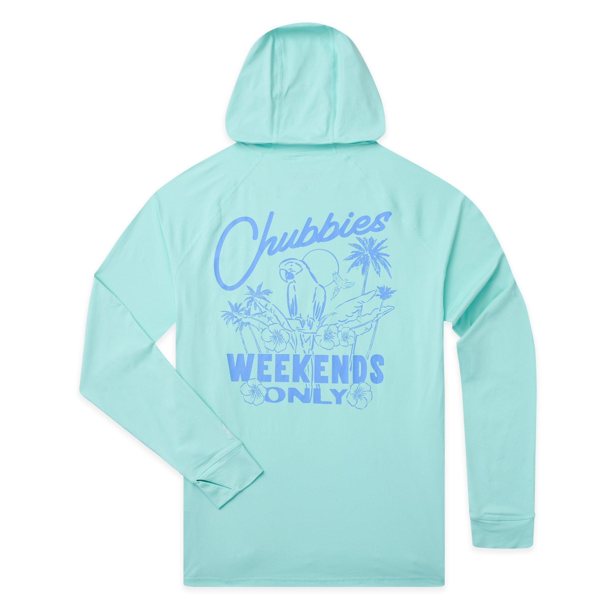 Men's Chubbies Sun Long Sleeve Hooded T-Shirt