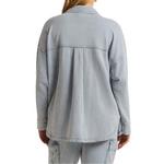 Women's Z Supply All Day Knit Denim Long Sleeve Oversized Shacket - Thumbnail 10 of 12