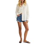 Women's Z Supply Seaport Striped Long Sleeve Button Up Shirt - Thumbnail 4 of 6