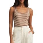 Women's Z Supply Elin Stripe Rib Tank Top - Thumbnail 1 of 5