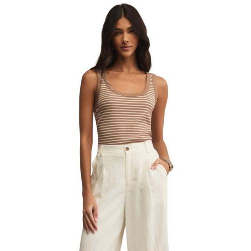 Women's Z Supply Elin Stripe Rib Tank Top - Primary Image