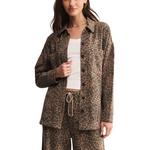 Women's Z Supply All Day Knit Denim Long Sleeve Oversized Shacket - Thumbnail 1 of 4