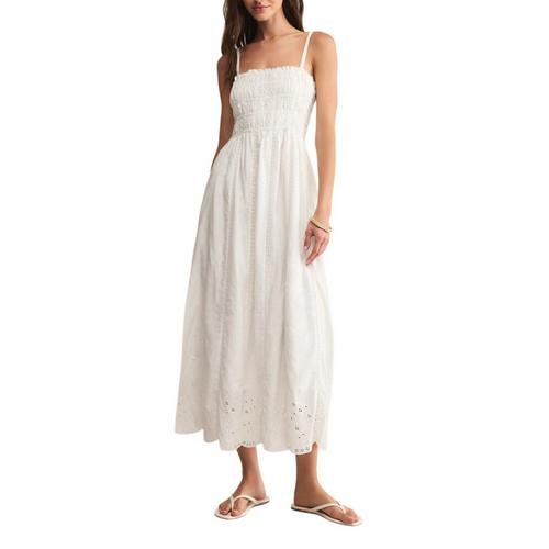 Dani Embroidered Midi Dress