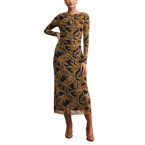 knee length dresses for ladies Z Supply Spellbound Mesh Midi Dress main image 0
