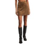 Women's Z Supply Ciera Faux Suede Skirt - Thumbnail 1 of 3