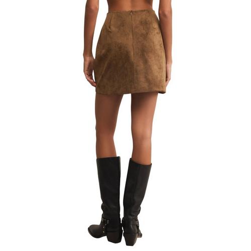 Women's Z Supply Ciera Faux Suede Skirt - Primary Image