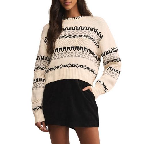 Women's Z Supply Perci Fair Isle Pullover Sweater - Primary Image