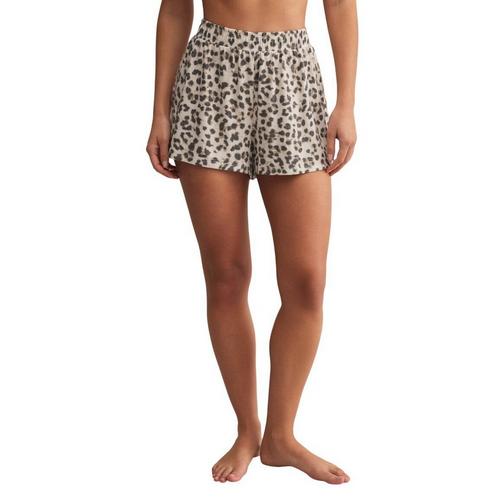 Women's Z Supply Luxe Leopard Pajama Shorts - Primary Image
