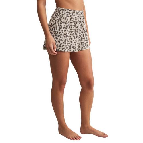 Women's Z Supply Luxe Leopard Pajama Shorts - Primary Image