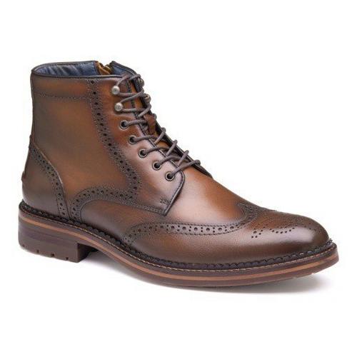 Men's Johnston & Murphy Connelly XC Flex Wingtip Dress Boots - Primary Image