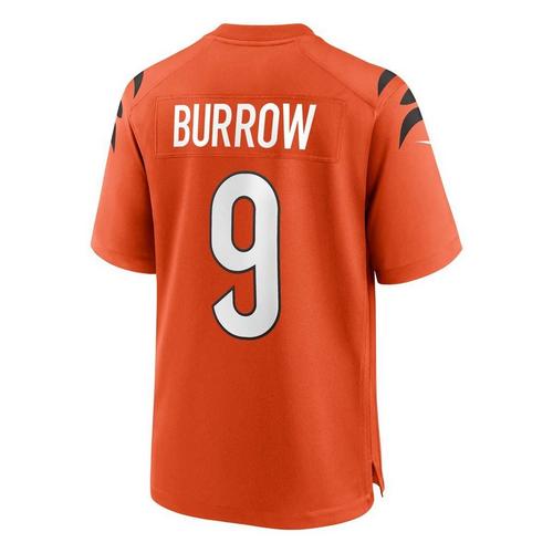Nike Cincinnati Bengals Joe Burrow #9 Game Jersey - Primary Image
