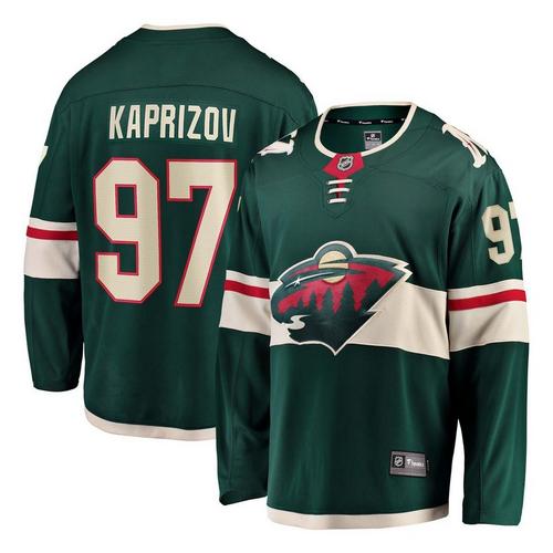 Fanatics Minnesota Wild Kirill Kaprizov #97 Breakaway Jersey - Primary Image