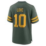 Nike Green Bay Packers Jordan Love #10 Alternate Game Jersey - Thumbnail 2 of 3