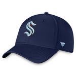 Fanatics Seattle Kraken Core Stretch Flexfit Hat - Thumbnail 1 of 4