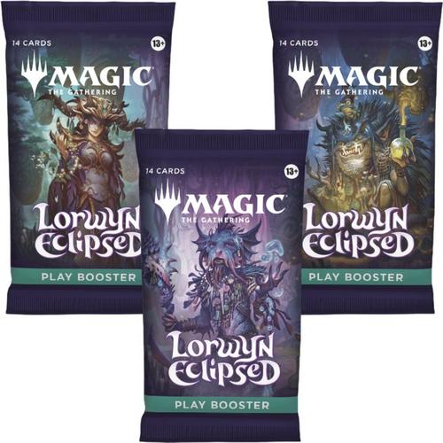 lorwyn eclipsed - play booster box Magic the Gathering 6-Box Case 14 Cards Play Booster Pack. Magic The Gathering Lorwyn Eclipsed