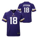 Nike Kids' Minnesota Vikings Justin Jefferson #18 Game Jersey - Thumbnail 4 of 4