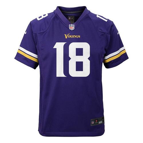 Nike Kids' Minnesota Vikings Justin Jefferson #18 Game Jersey - Primary Image