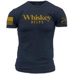 Men's Grunt Style Whiskey Helps T-Shirt - Thumbnail 1 of 3