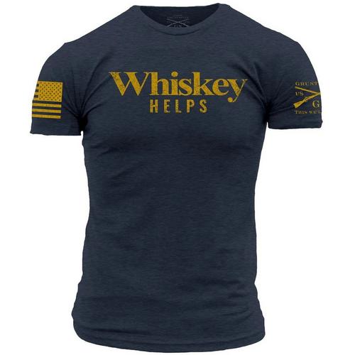 Men's Grunt Style Whiskey Helps T-Shirt - Primary Image