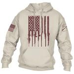 Men's Grunt Style Rifle Flag Hoodie - Thumbnail 1 of 2