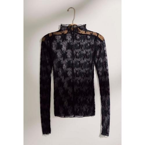 Women's Free People Lady Lux Long Sleeve Mock Neck Shirt - Primary Image