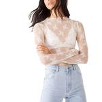 Women's Free People Lady Lux Long Sleeve Mock Neck Shirt - Thumbnail 1 of 2