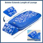 Aqua Leisure Premium Convertible Recliner - Thumbnail 2 of 7