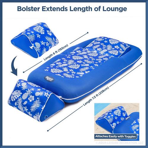 Aqua Leisure Premium Convertible Recliner - Primary Image