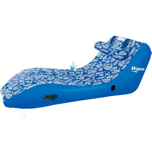 Aqua Leisure Ultra-Cushioned Comfort Loung with Pillow - Primary Image
