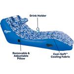 Aqua Leisure Ultra-Cushioned Comfort Loung with Pillow - Thumbnail 2 of 6