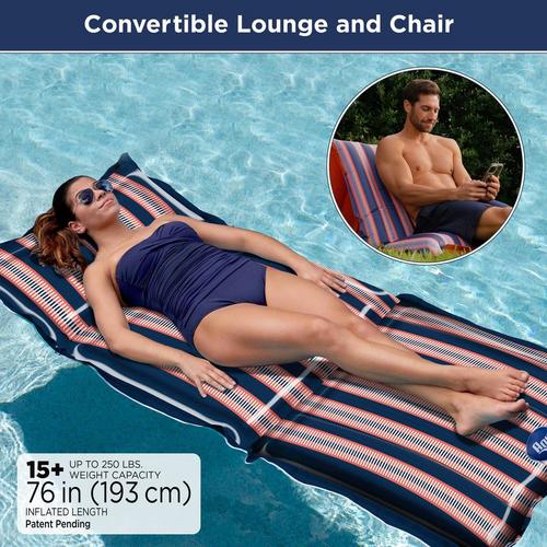 Aqua Leisure Convertible Dual Lounge Chair - Primary Image