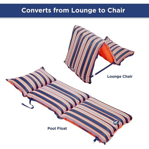 Aqua Leisure Convertible Dual Lounge Chair - Primary Image