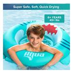 Aqua Leisure 28in SwimBuddy Inflatable Float Ring - Thumbnail 3 of 6